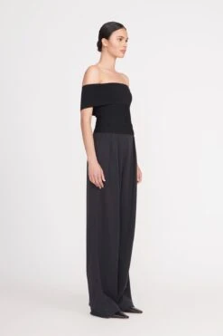 ARTISTRY TOP | BLACK -Staud artistry top black 3 1c6d3b7c 43bb 4cb3 997b 4c4fda1ead5c