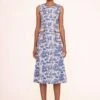 BAIT DRESS | BLUE TOILE WHISKEY 2 BAIT DRESS | BLUE TOILE WHISKEY -Staud bait dress blue toile 00564 web