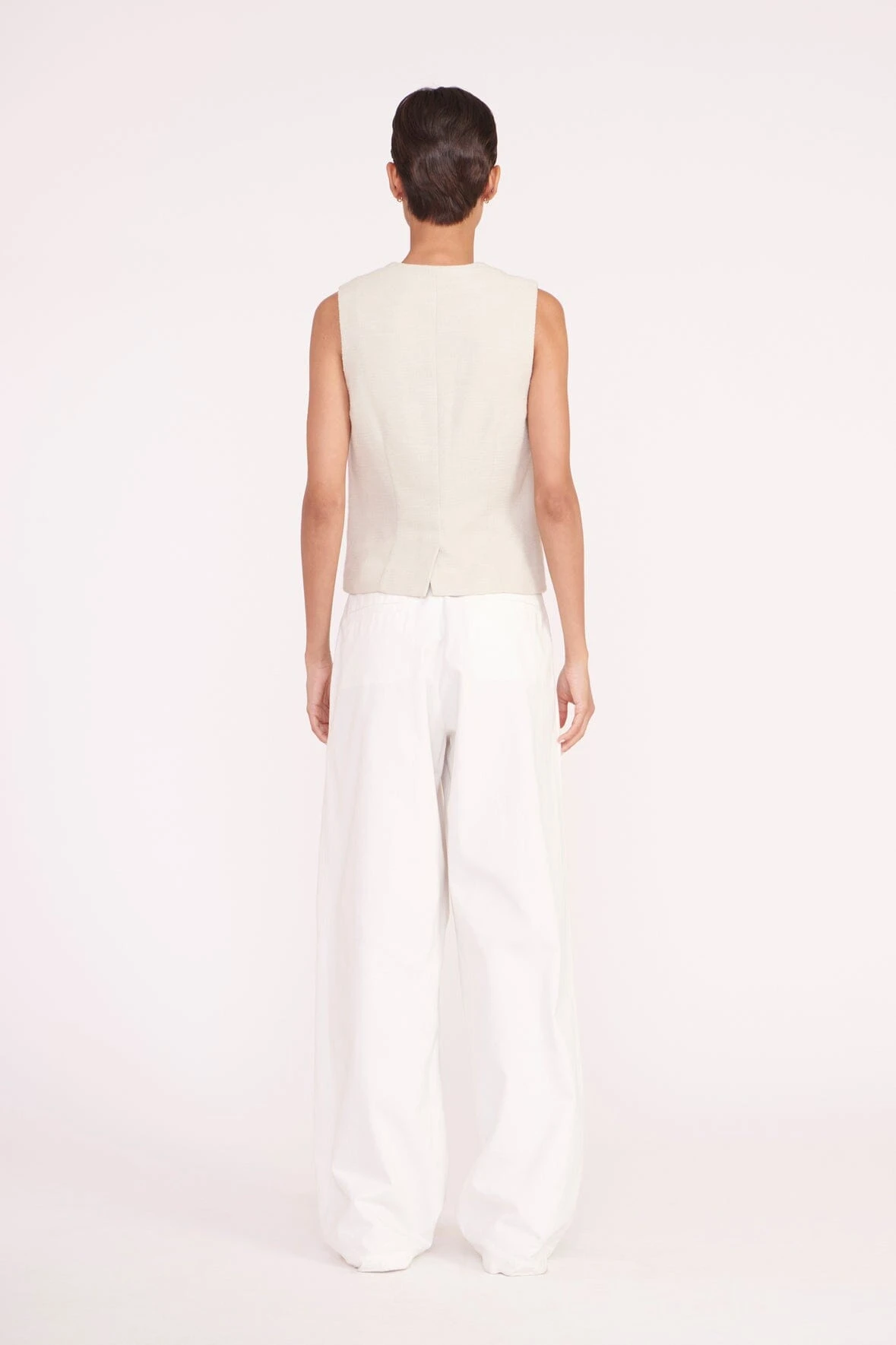 BRETT VEST | OAT MILK 7 BRETT VEST | OAT MILK - Image 5