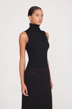 CALLUM TOP | BLACK 11 CALLUM TOP | BLACK -Staud callum top black 9 438c5442 4153 42b5 bca2 15d13ecb1715