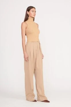 CALLUM TOP | CAMEL -Staud callum top camel 6 068b7ef5 2478 46db b26b 2c6e1fa7f65b