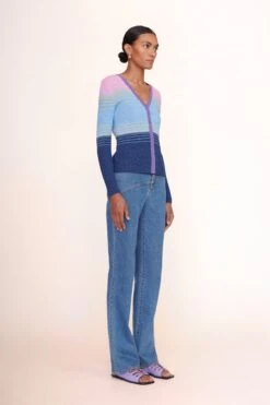 CARGO SWEATER | AURA -Staud cargo sweater aura 00829 web