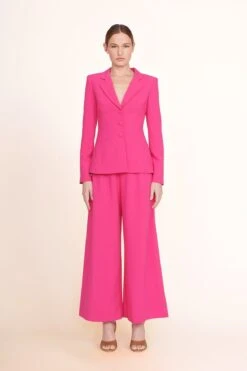 CARSON BLAZER | MAGENTA -Staud carson blazer magenta 2