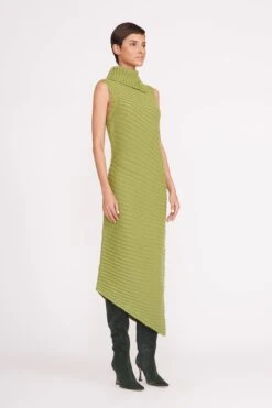 CARY DRESS | FERN -Staud cary dress fern 3 b49b3494 5e9d 446c b521 c41e03105bd9