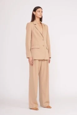 CITY BLAZER | CAMEL -Staud city blazer camel 11 8e832ab0 a119 4cc8 a4ff 0bd310e9e03a