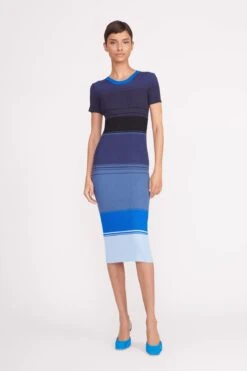 COLLEEN DRESS | MIDNIGHT GLACIER