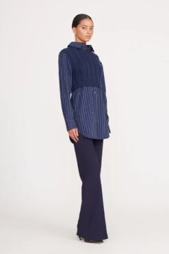 COOPER TOP | NAVY PINSTRIPE 10 COOPER TOP | NAVY PINSTRIPE -Staud cooper top navy pinstripe 2 59edb2f5 1efb 4d2c 9f79 1cab9548878b