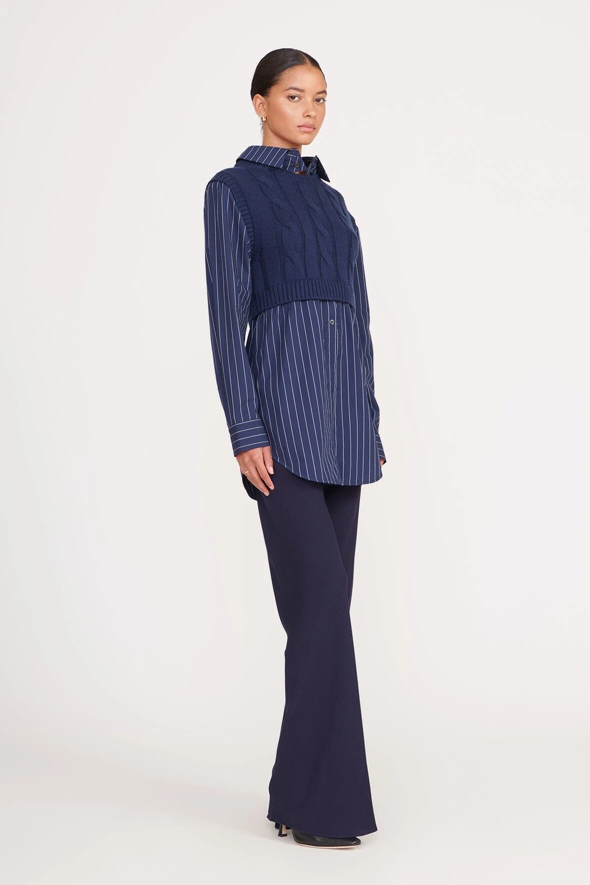 COOPER TOP | NAVY PINSTRIPE 5 COOPER TOP | NAVY PINSTRIPE - Image 3