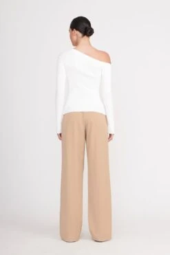 CRAFTSMAN SWEATER | IVORY -Staud craftsman sweater ivory 2 b607b121 c7ee 4d11 b7df 073afac8efd7