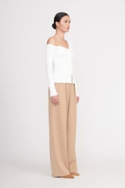 CRAFTSMAN SWEATER | IVORY -Staud craftsman sweater ivory 4 50bd42fd 969a 4ef8 9b17 7c1b5af9eca3