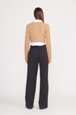 DUKE SWEATER | CAMEL WHITE -Staud duke sweater camel white 2 5596ef8f 1014 4494 8758 a28ac219b1ce