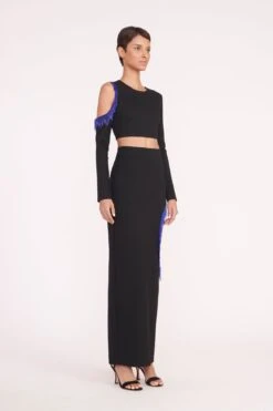 SCARLETT SKIRT | BLACK 11 SCARLETT SKIRT | BLACK -Staud ellen top scarlett skirt black 01939 web 1
