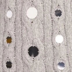 BEEHIVE MIRRORED SWEATER | HEATHER GREY -Staud fall 23 1088 web f892bda4 d968 45b0 9528 ecb0451544e0