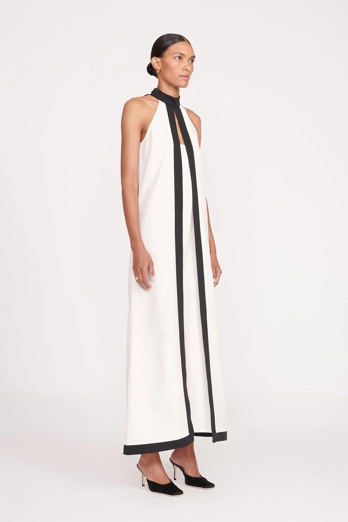 WRIGHT DRESS | ECRU BLACK 4 WRIGHT DRESS | ECRU BLACK - Image 2