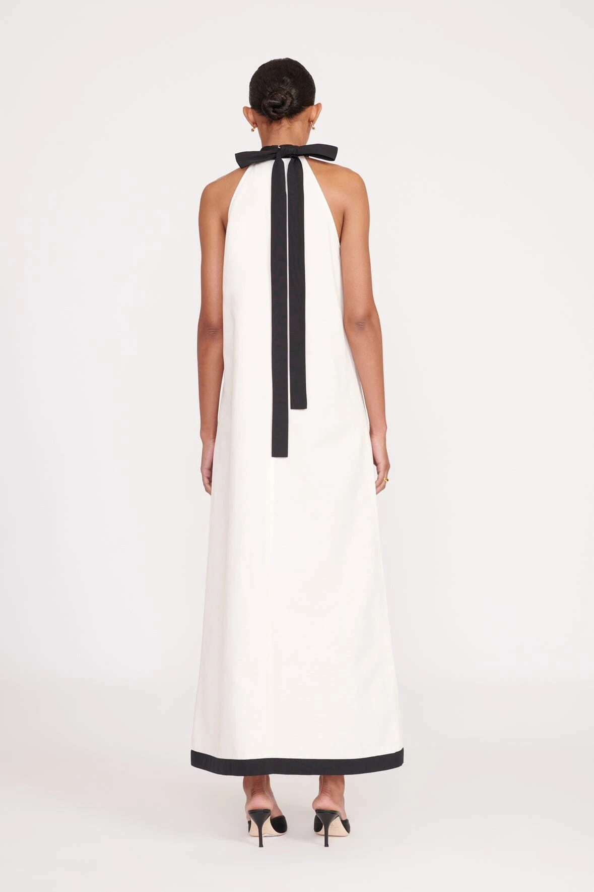 WRIGHT DRESS | ECRU BLACK 5 WRIGHT DRESS | ECRU BLACK - Image 3