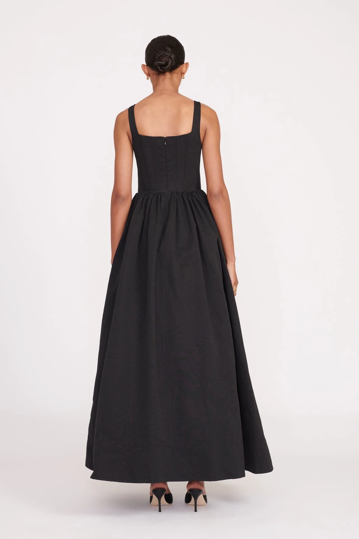 MAXI LANDSCAPE DRESS | BLACK 6 MAXI LANDSCAPE DRESS | BLACK - Image 4