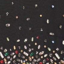 MINI ILANA DRESS | BLACK SILVER 8 MINI ILANA DRESS | BLACK SILVER - Image 6