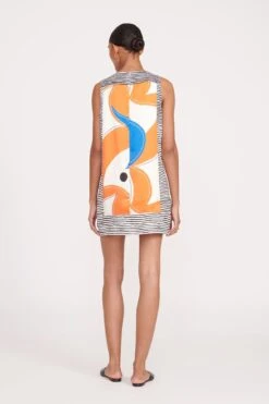 HEPBURN DRESS | MOD FOULARD -Staud fall 23 2061 web