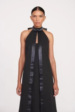 WRIGHT DRESS | BLACK -Staud fall 23 2142 web