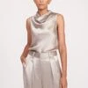 GESTURE TOP | SILVER 1 GESTURE TOP | SILVER -Staud fall 23 2379 web