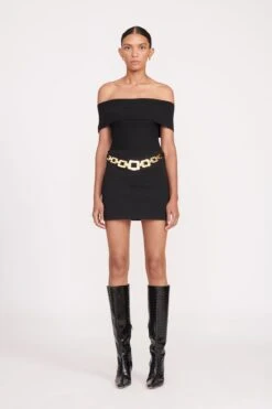 CAMI BOOT | BLACK CROC EMBOSSED 17 CAMI BOOT | BLACK CROC EMBOSSED -Staud fall 23 2445 web