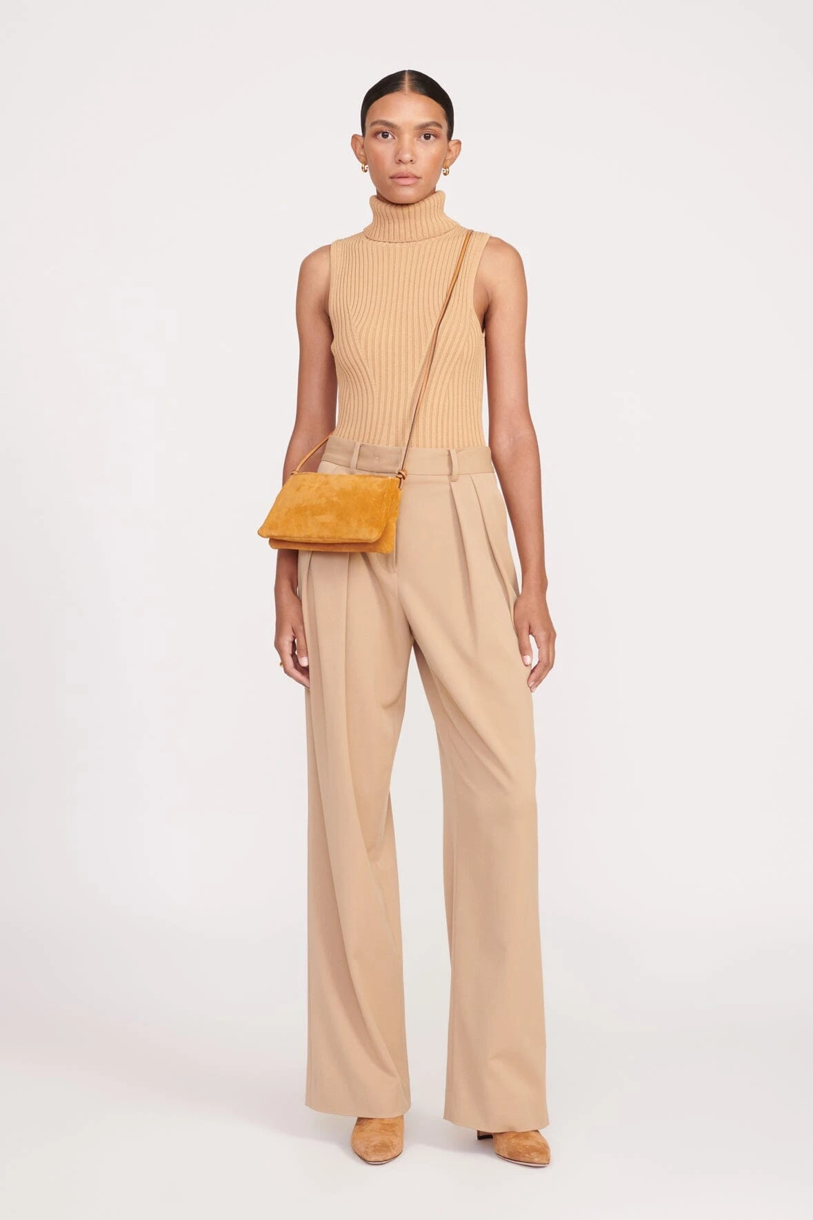 VIVI CROSSBODY BAG | TAN SUEDE 4 VIVI CROSSBODY BAG | TAN SUEDE - Image 2