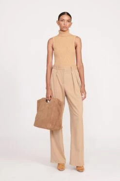 MAR TOTE | TAN SUEDE -Staud fall 23 2564 web