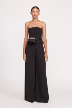 LENNON CONVERTIBLE BAG | BLACK POLISHED 12 LENNON CONVERTIBLE BAG | BLACK POLISHED -Staud fall 23 2651 web