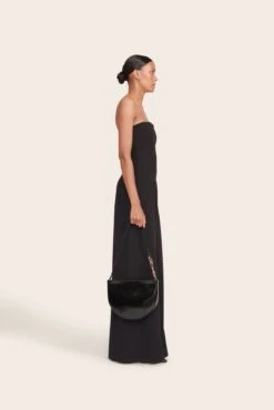 COLT SHOULDER BAG | BLACK POLISHED -Staud fall 23 2689 web