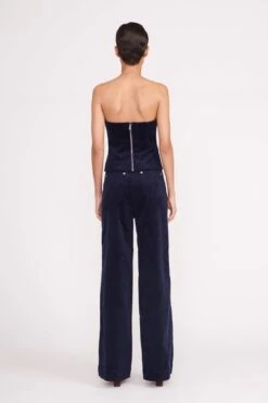 GRAYSON PANT | NAVY -Staud grayson pant navy 2 0c3ec2ac 7131 414a 8e98 c019eeb0f6d1