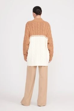 HAMPTON SWEATER | CAMEL IVORY -Staud hampton sweater camel ivory 1 69cf00e5 ffac 45c5 8122 94bfca3c2e45