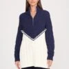 HAMPTON SWEATER | NAVY IVORY 1 HAMPTON SWEATER | NAVY IVORY -Staud hampton sweater navy ivory 10 45361755 6c1d 4c07 b65e 9f8648de762e
