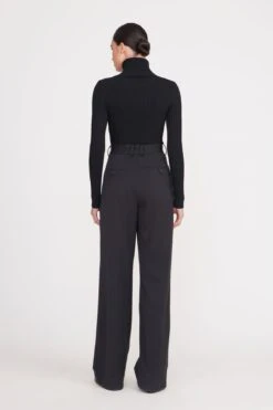 JACE TOP | BLACK -Staud helvin top black 2 5373f051 4fc6 4452 84d8 f5a3b701bdec