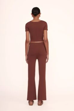 ESTELLA PANT | BARK 11 ESTELLA PANT | BARK -Staud ila top bark estella pant bark 00901 web 1