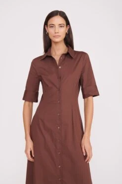 JOAN MAXI DRESS | MAHOGANY 10 JOAN MAXI DRESS | MAHOGANY -Staud joan maxi dress mahogany 1