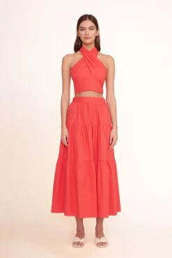 SMOCKED KAI TOP | HIBISCUS 11 SMOCKED KAI TOP | HIBISCUS -Staud kai top hibiscus sea skirt hibiscus 3