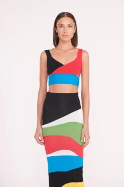 KARINA SKIRT | MARBLE WAVE 11 KARINA SKIRT | MARBLE WAVE -Staud karina skirt marble wave 02385 web