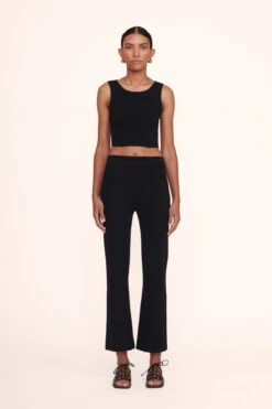 NOOR TOP | BLACK -Staud lexi top black estella pant black 00923 web 1