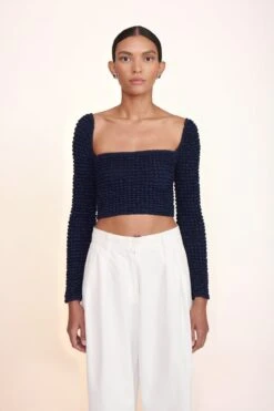 LUISA PANT | IVORY -Staud luisa pant ivory 2