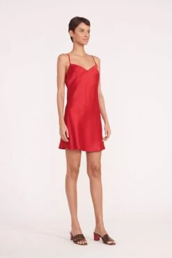 LYDIA DRESS | RUBY 13 LYDIA DRESS | RUBY -Staud lydia dress ruby 05976 web 80fa85cb b003 4b55 8a71 7d12a20ae291