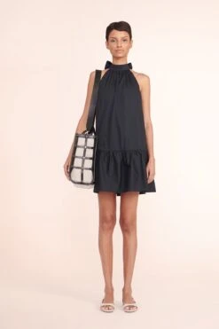 EMMA TOTE | BLACK NATURAL -Staud marlowe dress black 00131 web