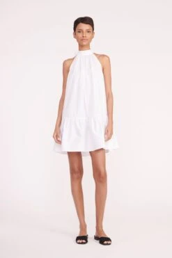 MARLOWE DRESS | WHITE