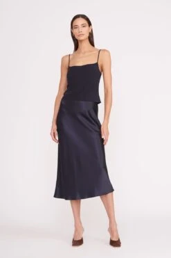 MILES REVERSIBLE TOP | NAVY 9 MILES REVERSIBLE TOP | NAVY -Staud miles top navy 10 080259d6 191d 439f 95fb 7208f7606aba