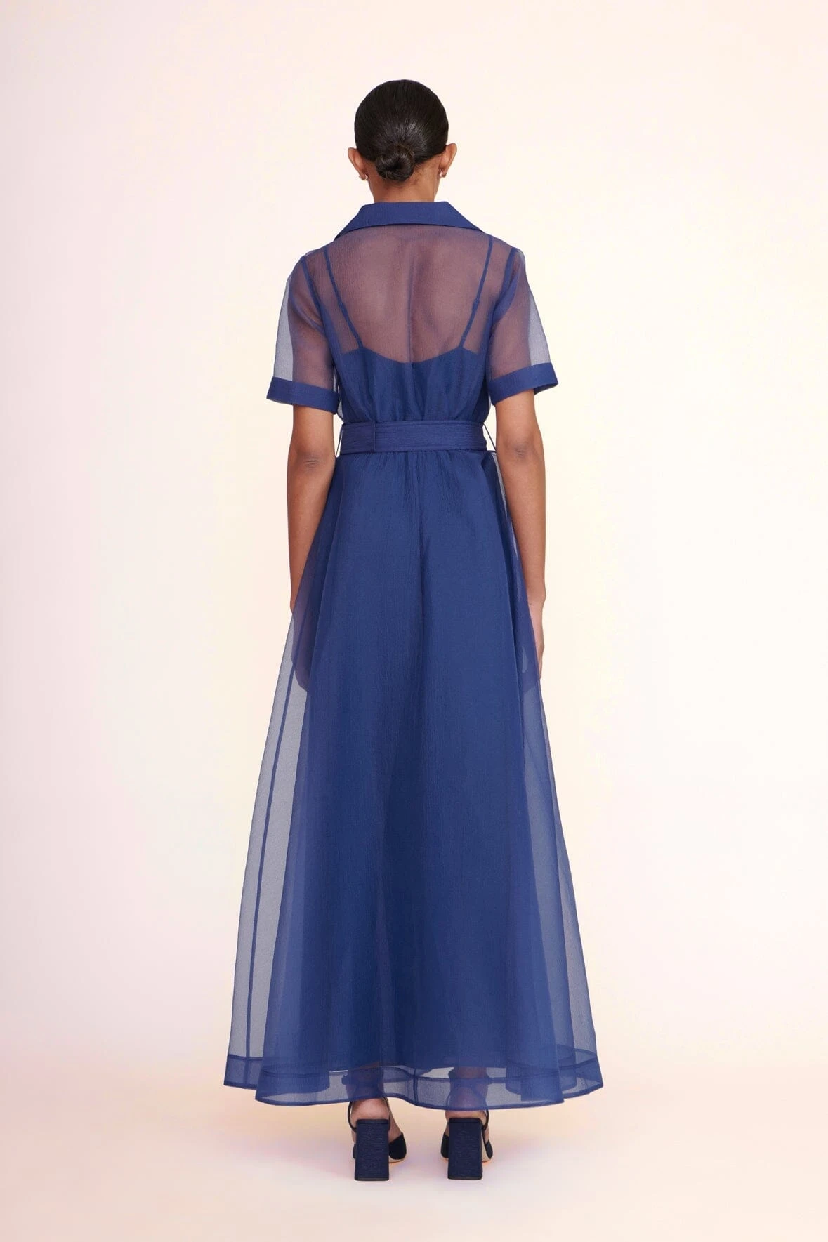 MILLIE DRESS | NAVY ORGANZA 5 MILLIE DRESS | NAVY ORGANZA - Image 3