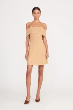 MINI ARTISTRY DRESS | CAMEL