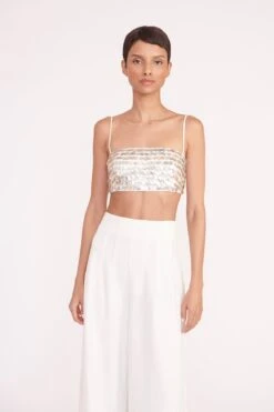 MONIQUE TOP | WHITE -Staud monique top white 02146 web