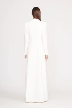 ONASSIS COAT | ECRU -Staud onassis coat ecru 4 8aad8541 7db4 4175 8dee 40dca5c6c38a