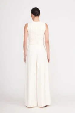 PINGO SWEATER | IVORY -Staud pingo sweater ivory 2 71d4ae73 ac45 41bd af74 cc68ae316f09