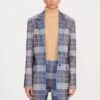 CITY BLAZER | FRENCH BLUE MEGA PLAID 1 CITY BLAZER | FRENCH BLUE MEGA PLAID -Staud pirouette pant french blue mega plaid 1 95e0f33e 5ea9 45b0 b1e4 252c85cf2259