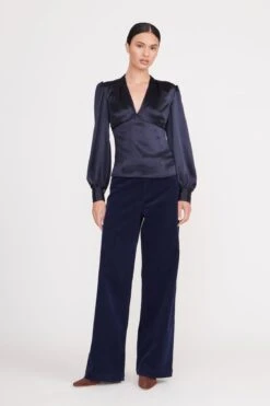 ROSENDA TOP | NAVY -Staud rosenda top navy 4 3d021d55 0f82 49c6 833e d4cf32ff5097